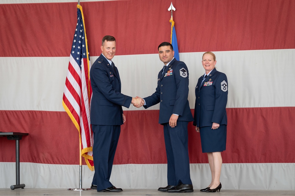 944th Fighter Wing inducts some of the Air Force’s newest Senior Noncommissioned officers