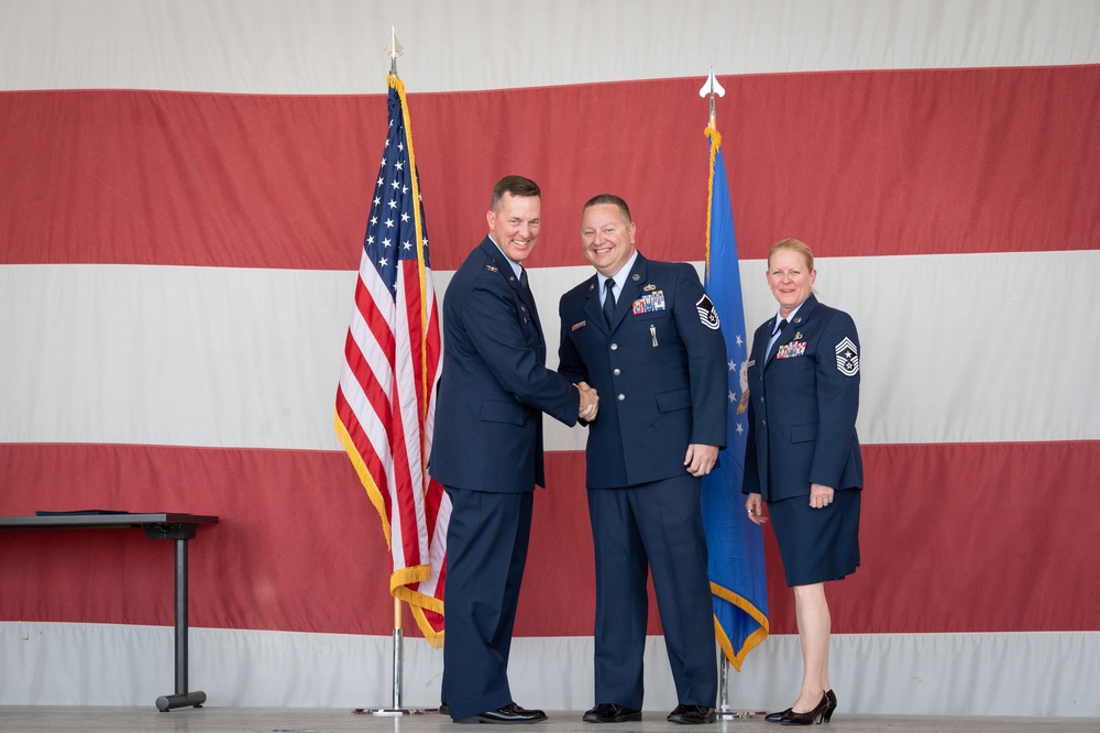 944th Fighter Wing inducts some of the Air Force’s newest Senior Noncommissioned officers