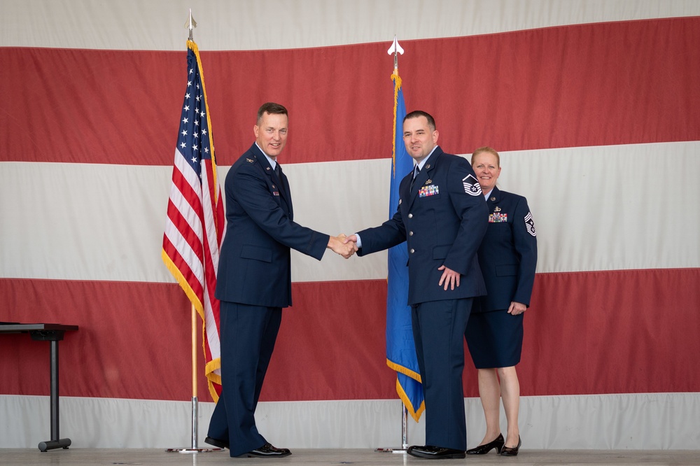 944th Fighter Wing inducts some of the Air Force’s newest Senior Noncommissioned officers