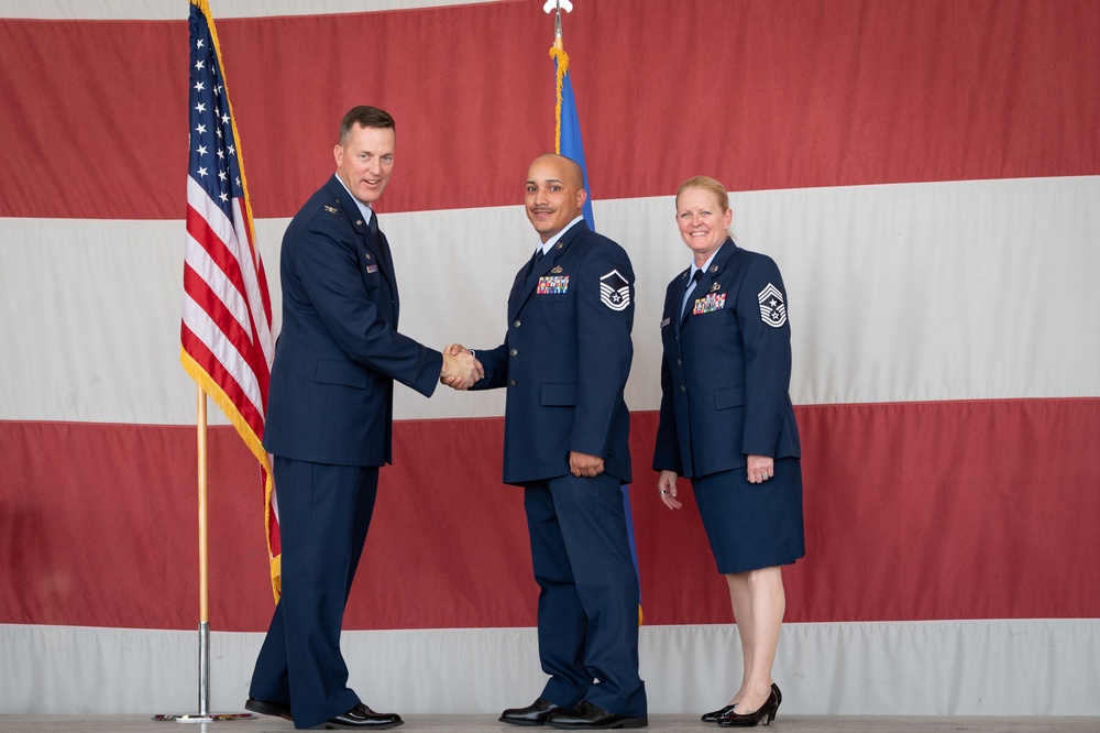 944th Fighter Wing inducts some of the Air Force’s newest Senior Noncommissioned officers