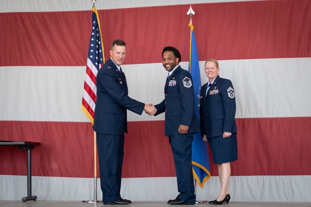 944th Fighter Wing inducts some of the Air Force’s newest Senior Noncommissioned officers