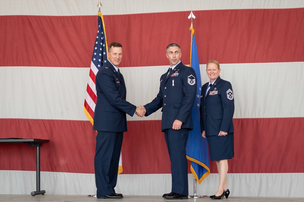 944th Fighter Wing inducts some of the Air Force’s newest Senior Noncommissioned officers