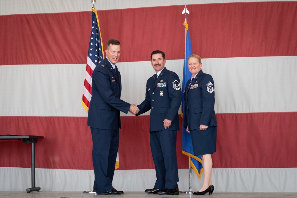 944th Fighter Wing inducts some of the Air Force’s newest Senior Noncommissioned officers