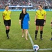 USecAF Jones makes coin toss for Washington Spirit soccer match