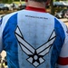 CSAF Brown cycles in Memorial to Memorial bike ride