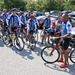 CSAF Brown cycles in Memorial to Memorial bike ride