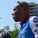CSAF Brown cycles in Memorial to Memorial bike ride
