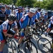 CSAF Brown cycles in Memorial to Memorial bike ride