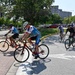 CSAF Brown cycles in Memorial to Memorial bike ride