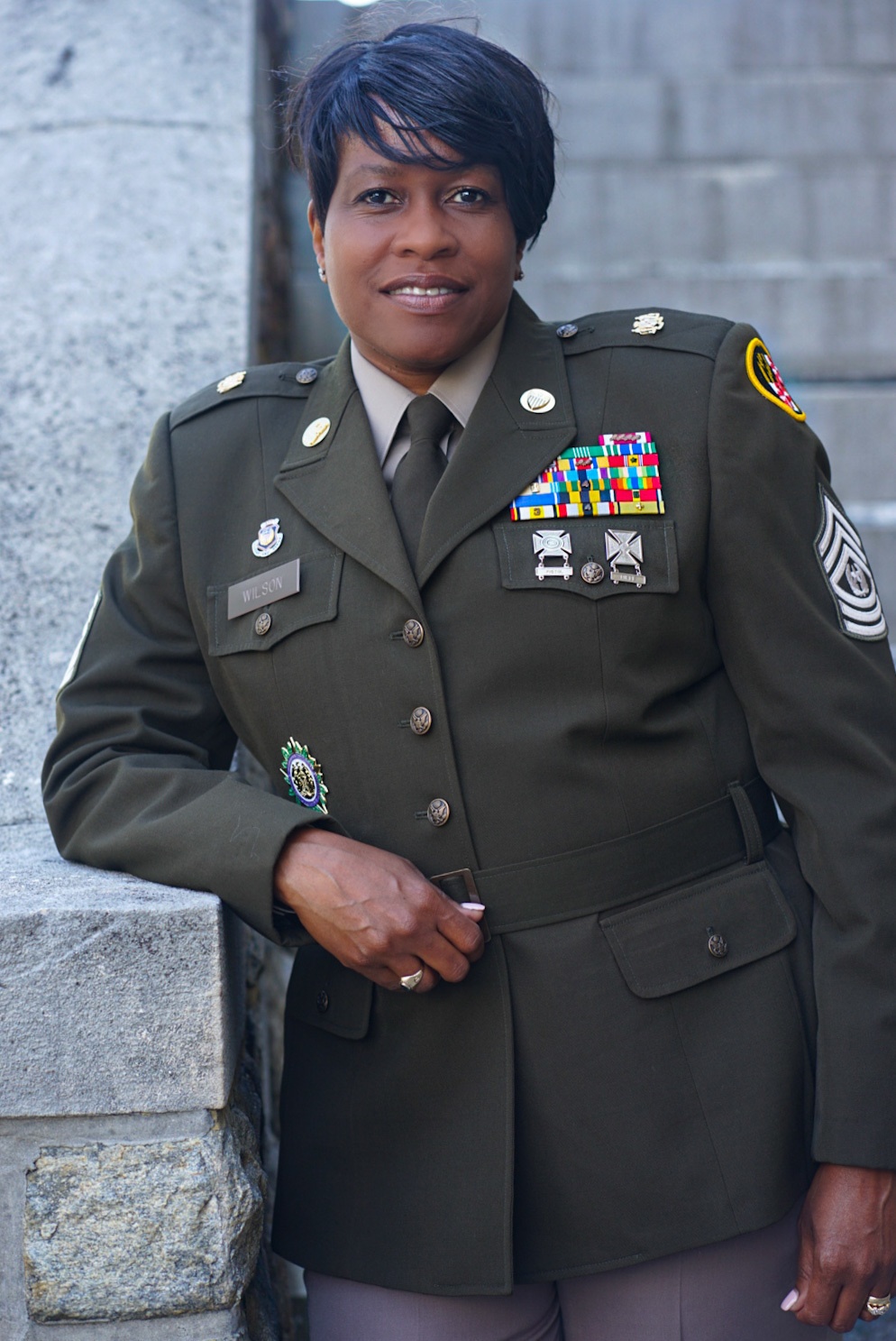 CSM Perlisa Wilson prepares for retirement