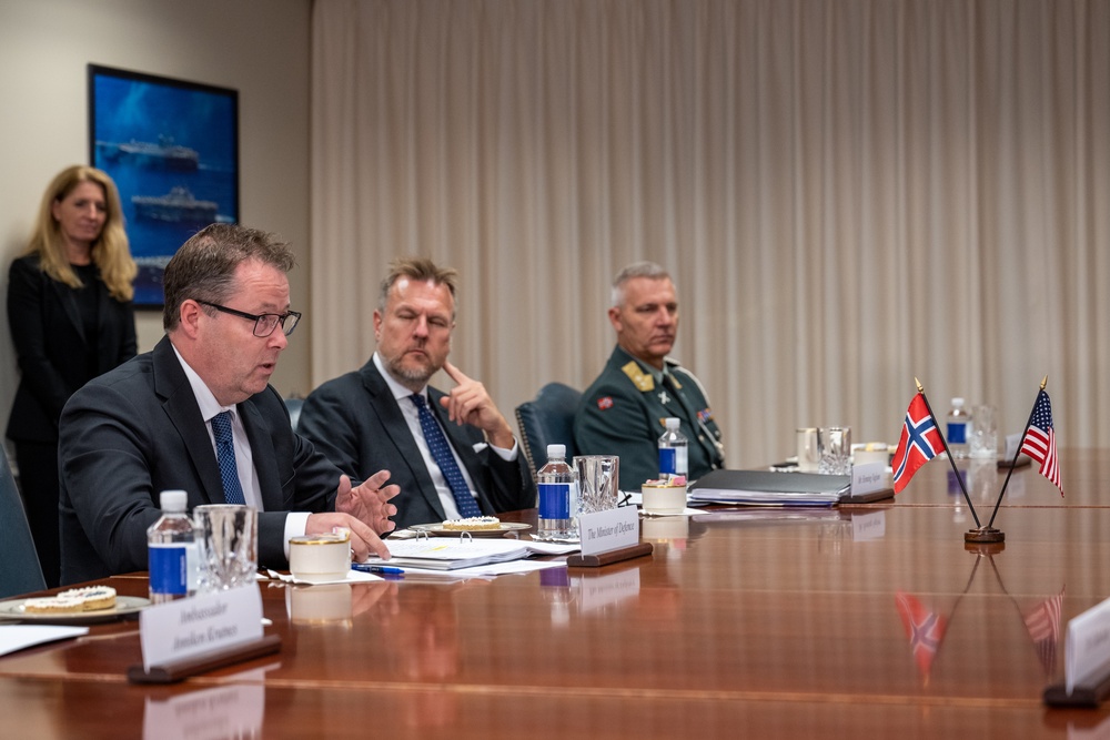 SECDEF Austin Norway Bilateral Engagement