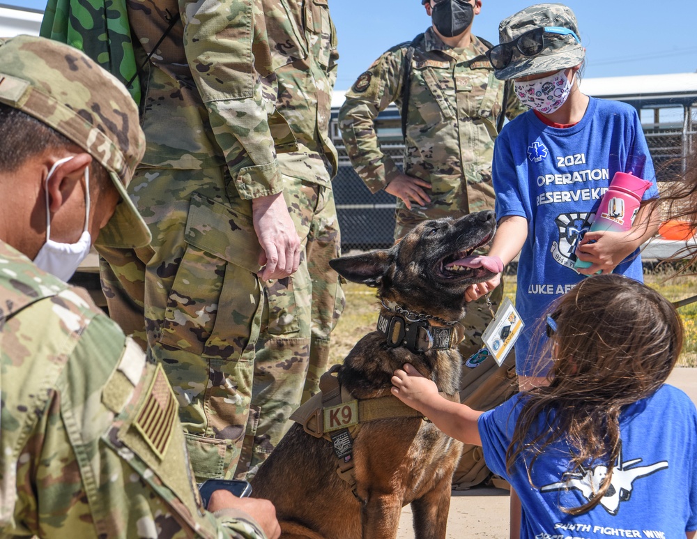 944th Fighter Wing hosts Operation Reserve Kids