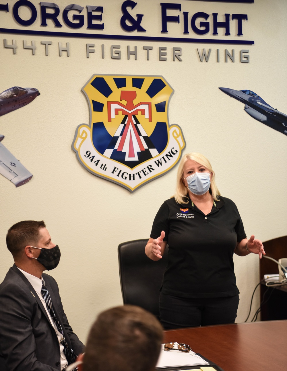 U.S. Congresswoman Debbie Lesko visits 944th Fighter Wing, Luke AFB