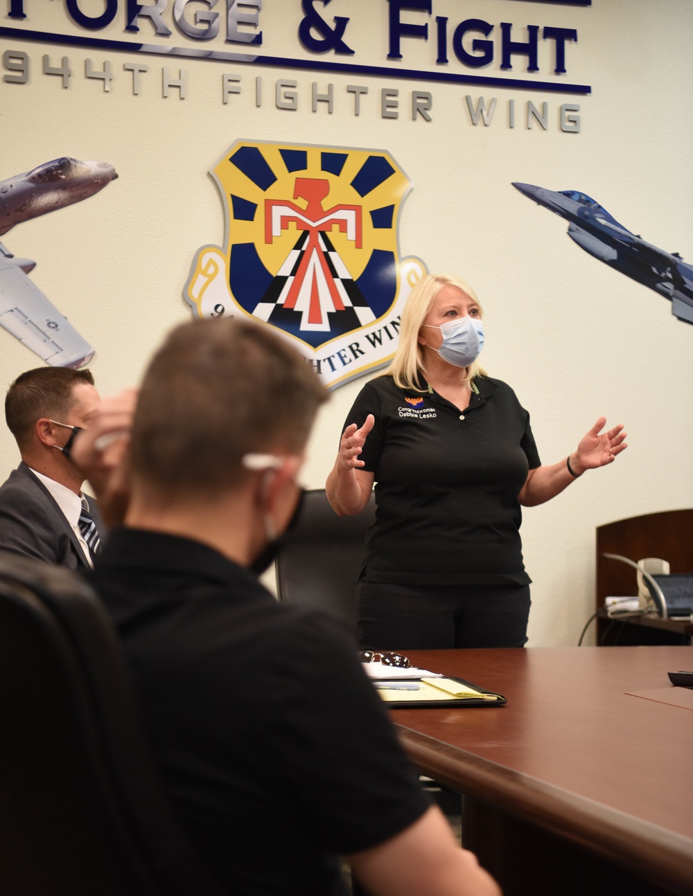 U.S. Congresswoman Debbie Lesko visits 944th Fighter Wing, Luke AFB