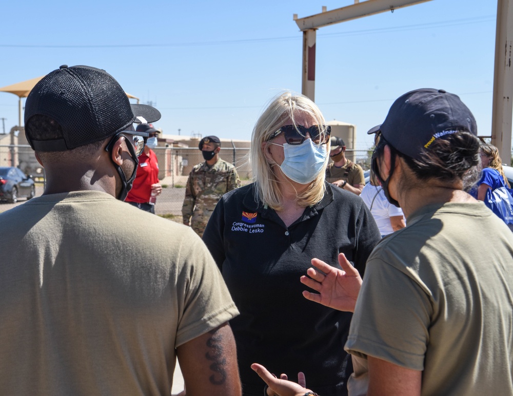 U.S. Congresswoman Debbie Lesko visits 944th Fighter Wing, Luke AFB