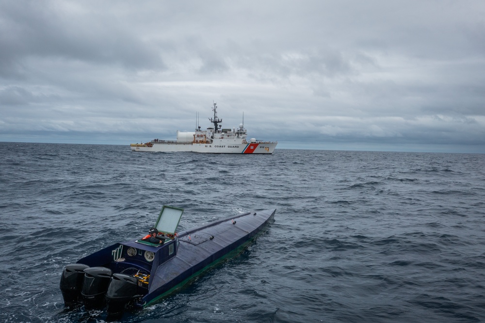 USCGC Legare crew interdicts low profile vessel