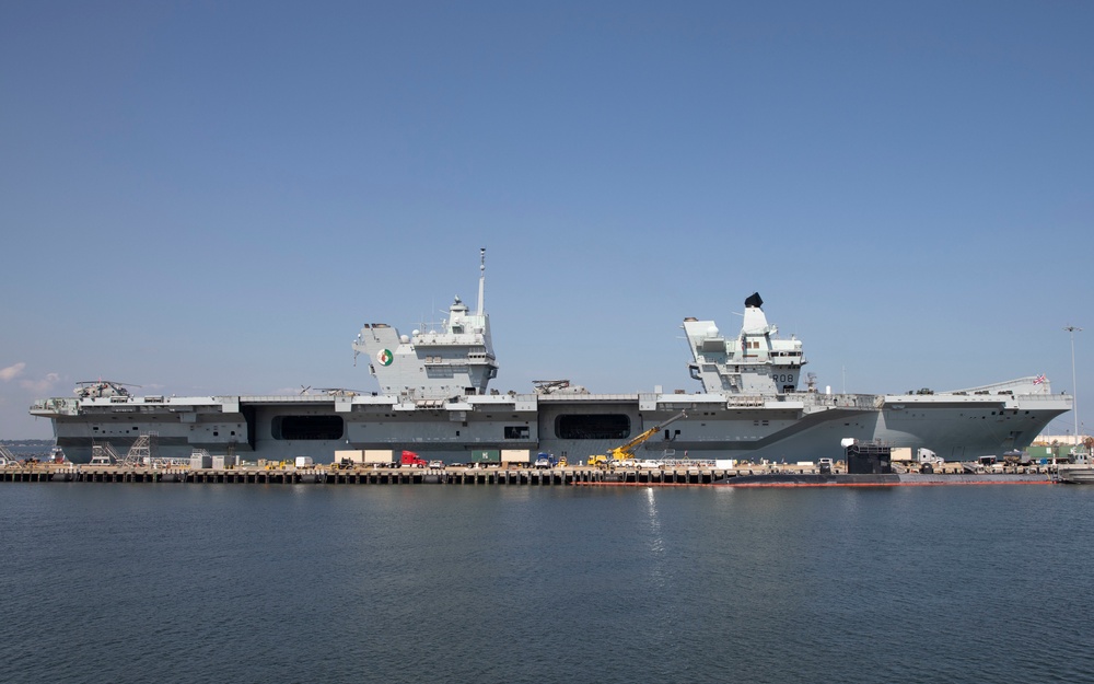 HMS Queen Elizabeth Visits Norfolk