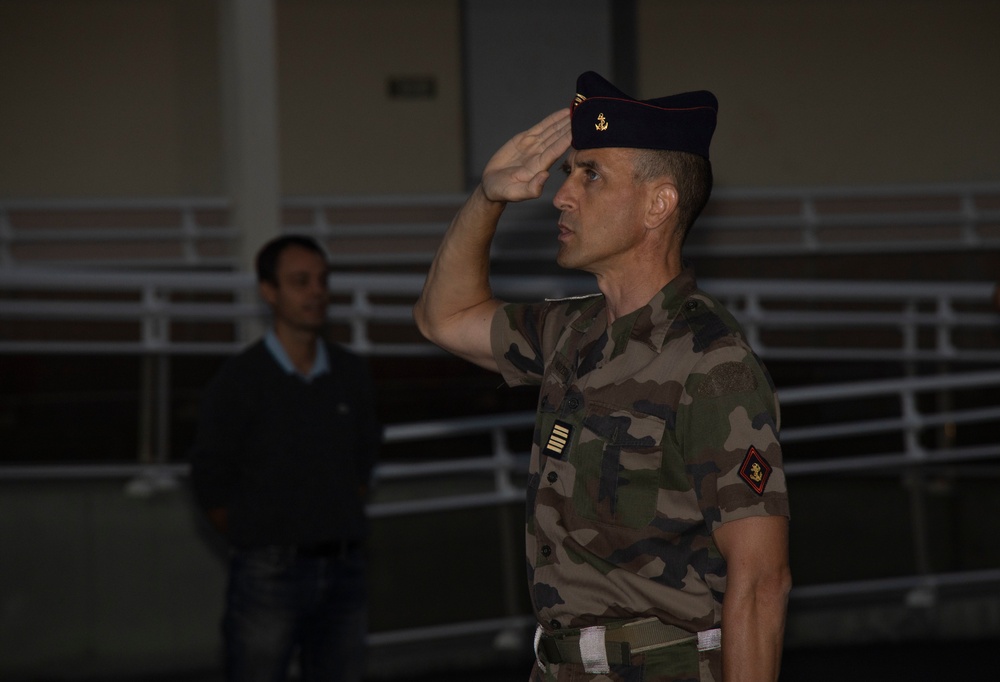 MARFORPAC Marines participate in the French Armed Forces Pentathlon Course