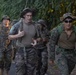 U.S. Marines and French Armed Forces conduct 30km hike