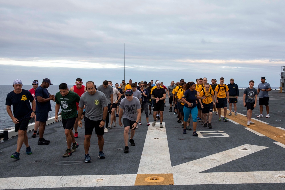 USS Bataan 5K Run for 9/11