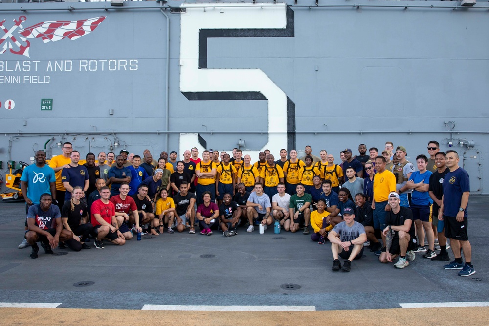 USS Bataan 5K Run for 9/11