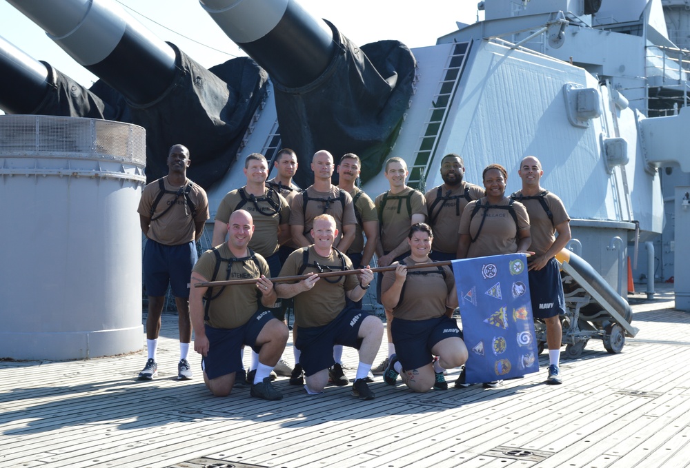 CPO Heritage Days Event aboard the Battleship Wisconsin