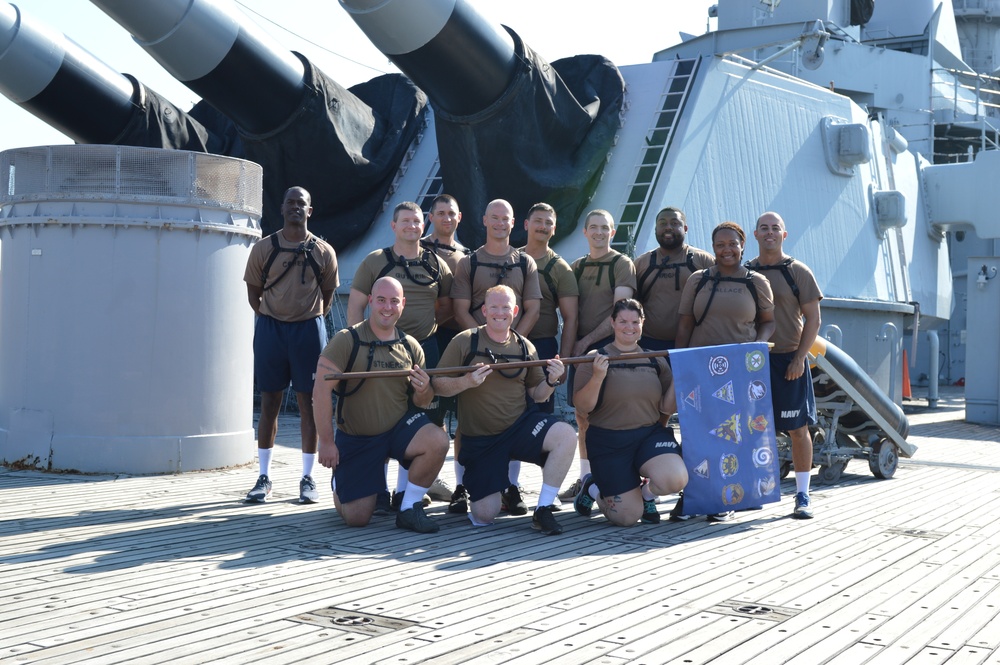 CPO Heritage Days Event aboard the Battleship Wisconsin