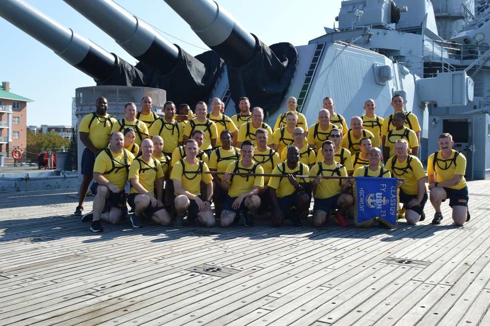 CPO Heritage Days Event aboard the Battleship Wisconsin