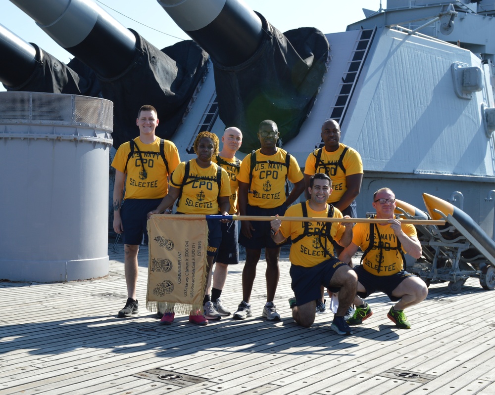 CPO Heritage Days Event aboard the Battleship Wisconsin