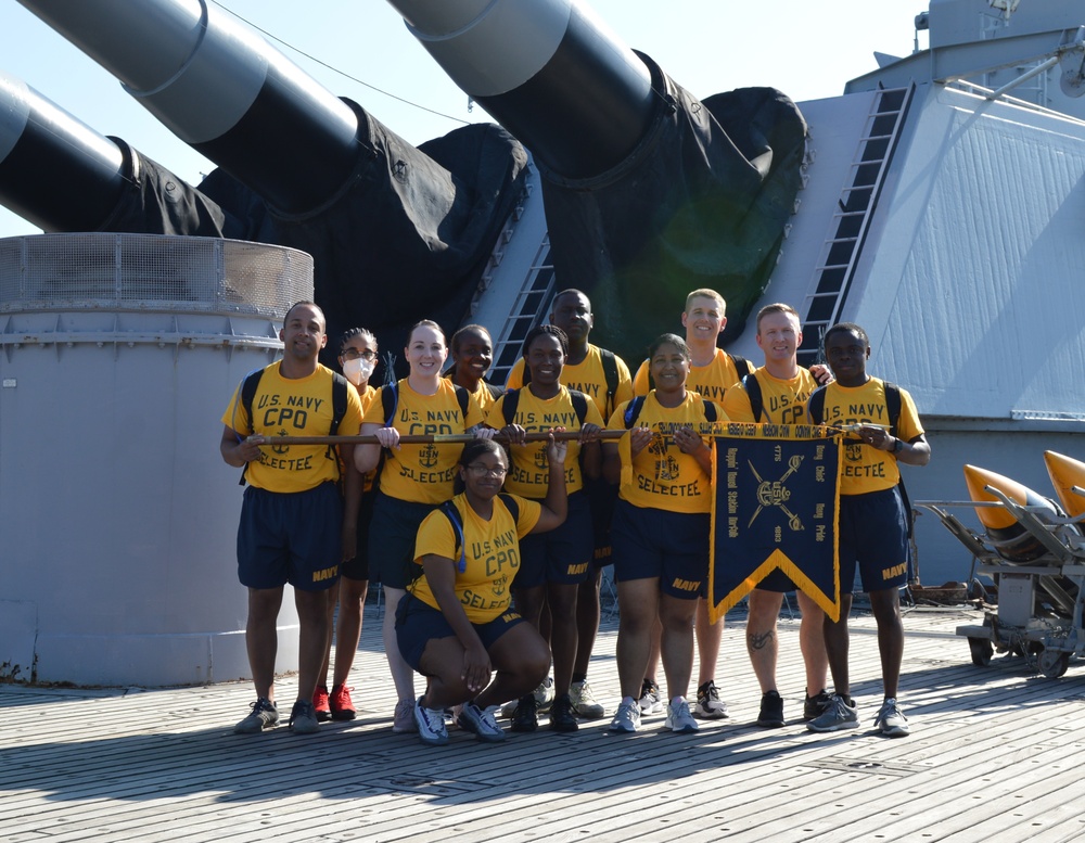CPO Heritage Days Event aboard the Battleship Wisconsin