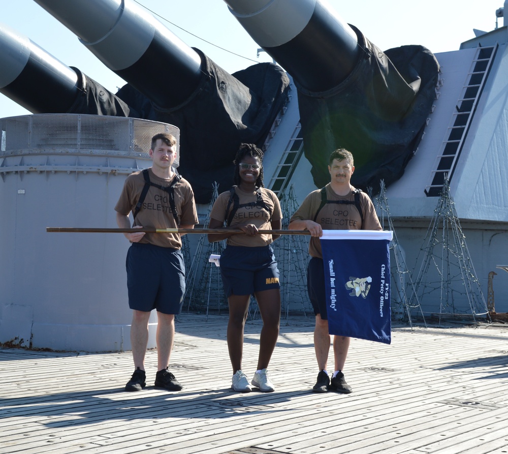 CPO Heritage Days Event aboard the Battleship Wisconsin