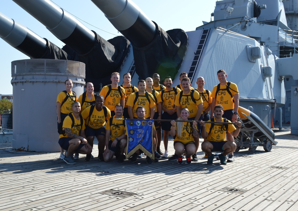 CPO Heritage Days Event aboard the Battleship Wisconsin