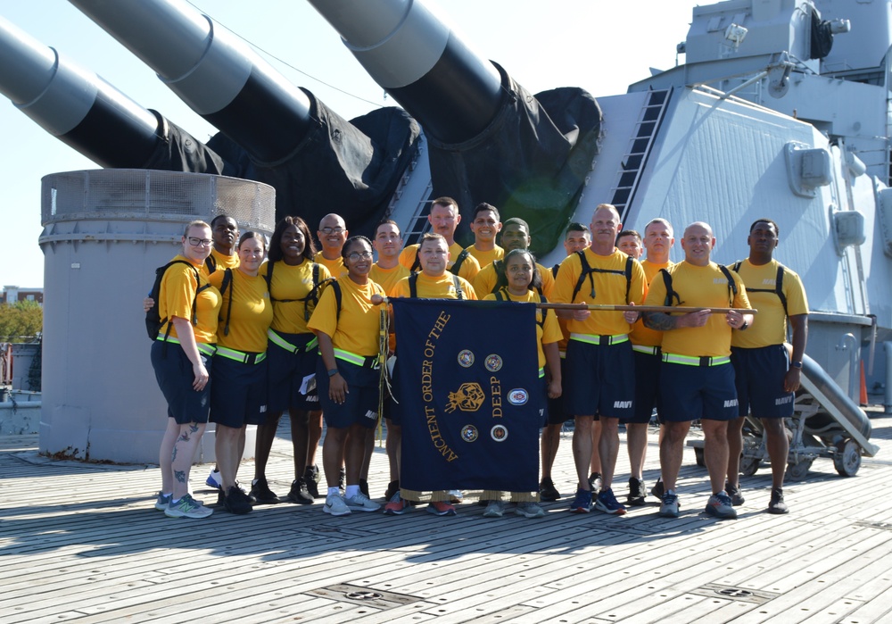 CPO Heritage Days Event aboard the Battleship Wisconsin