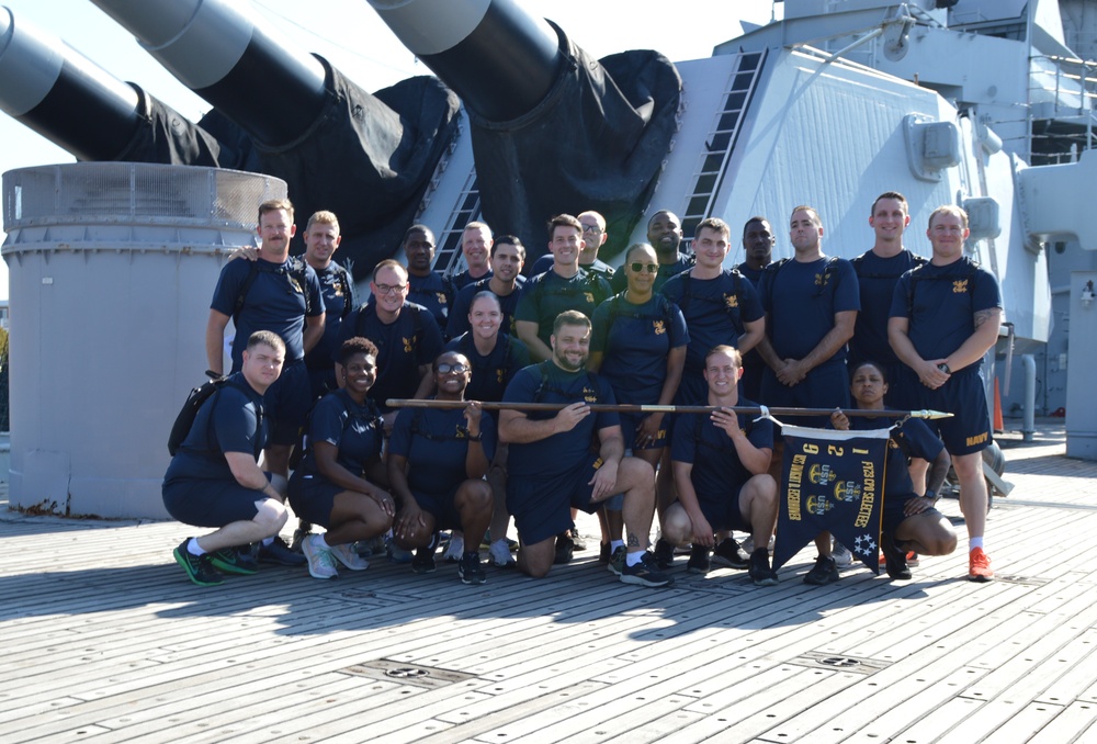 CPO Heritage Days Event aboard the Battleship Wisconsin