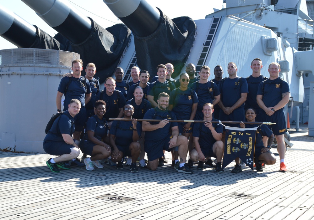 CPO Heritage Days Event aboard the Battleship Wisconsin