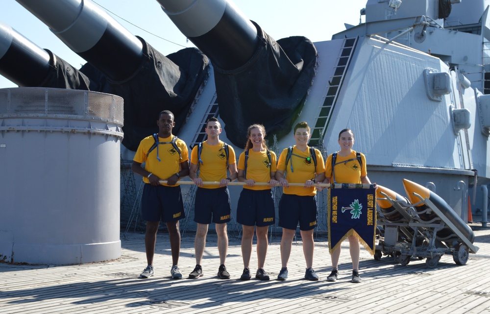 CPO Heritage Days Event aboard the Battleship Wisconsin