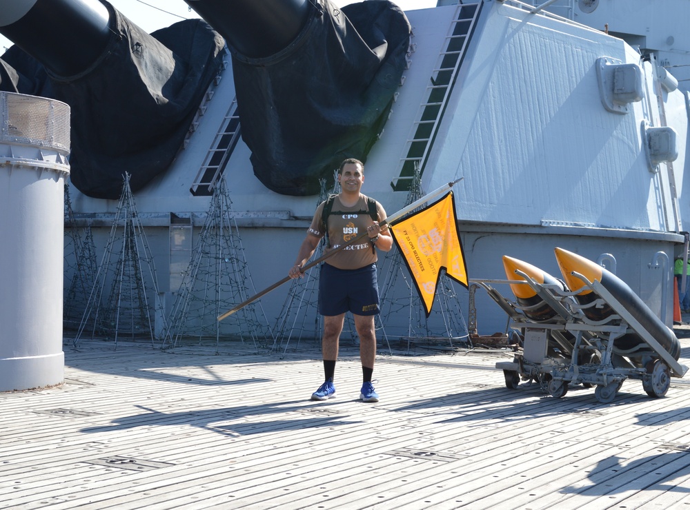 CPO Heritage Days Event aboard the Battleship Wisconsin