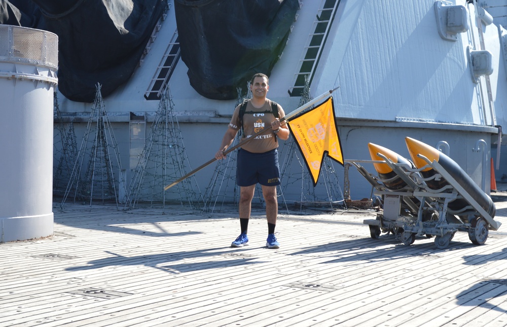 CPO Heritage Days Event aboard the Battleship Wisconsin