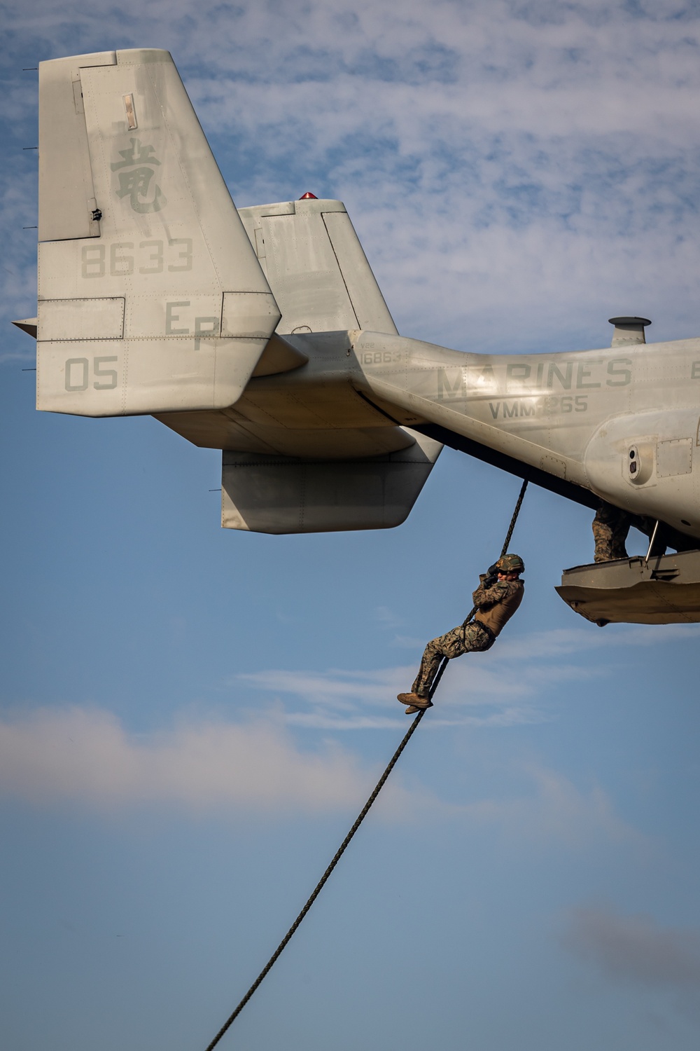 VMM-265 Supports III MEF EOTG HRST Master Course