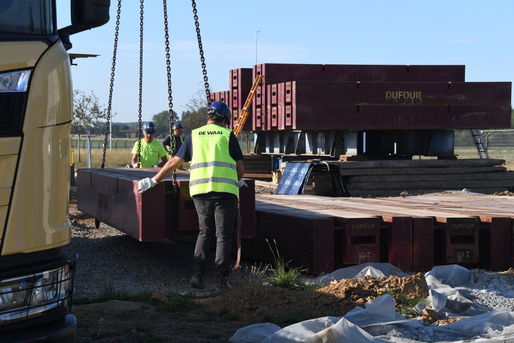 Chièvres Water Infrastructure Works: Successful Load Test for Foundation Piles