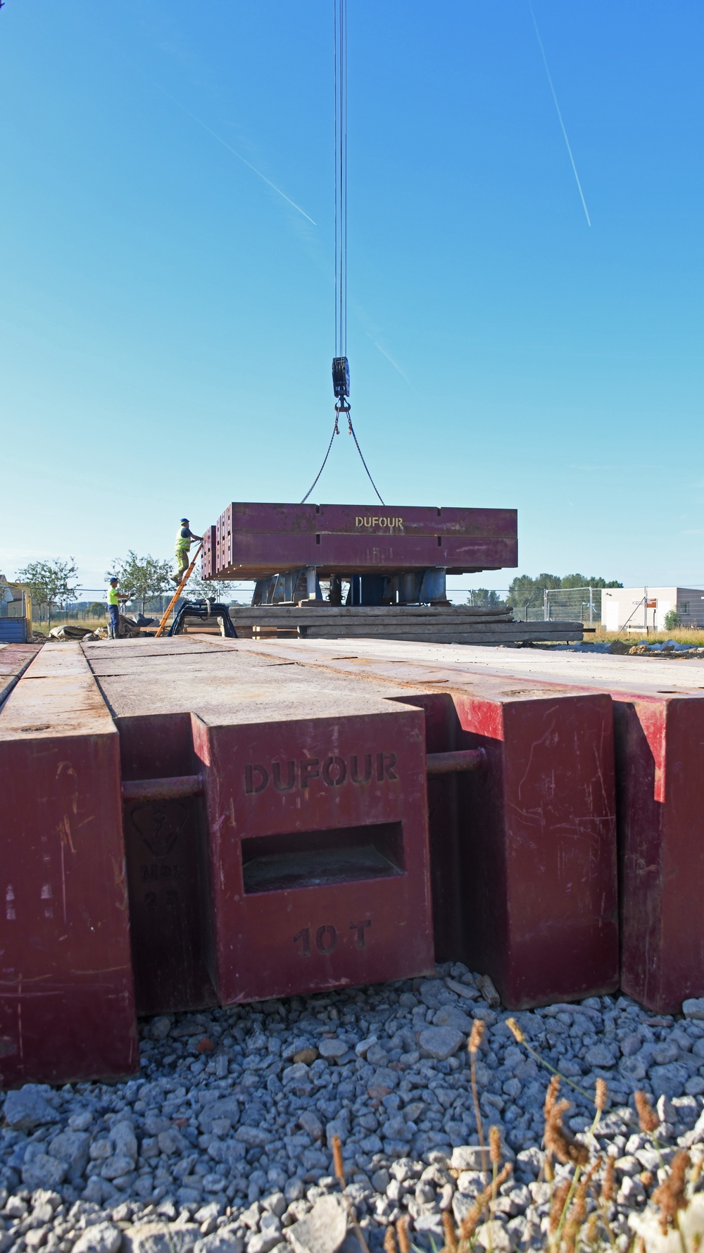 Chièvres Water Infrastructure Works: Successful Load Test for Foundation Piles