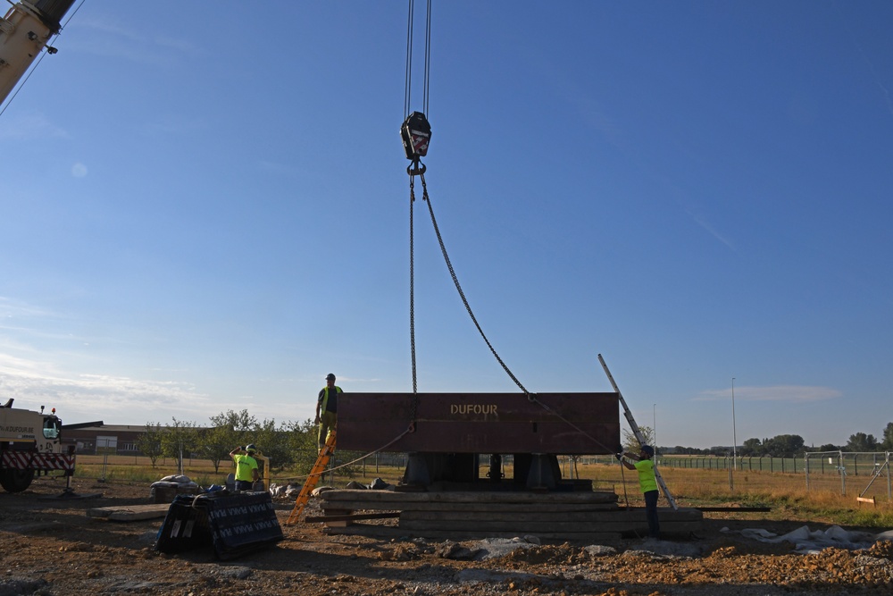 Chièvres Water Infrastructure Works: Successful Load Test for Foundation Piles