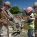 NMCB-4 Seabees Work on Concrete at NSF Diego Garcia