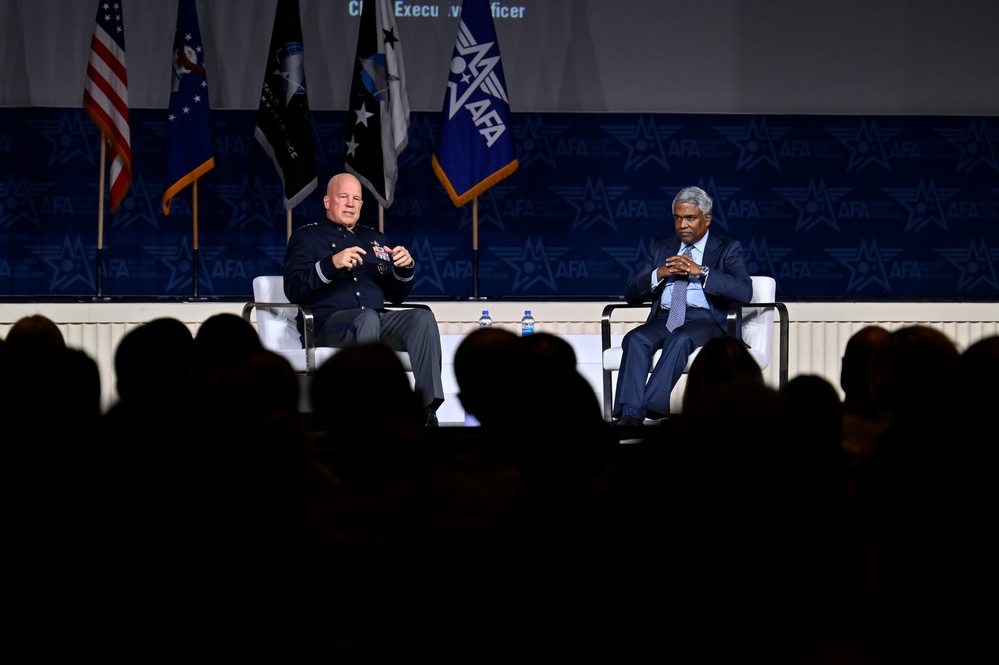 CSO Raymond and Google Cloud CEO Kurian panel discussion at ASC22