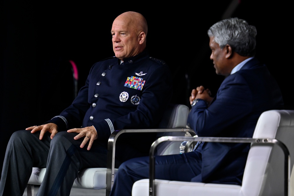 CSO Raymond and Google Cloud CEO Kurian panel discussion at ASC22