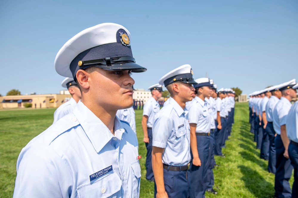 Recruit company completes Coast Guard basic training