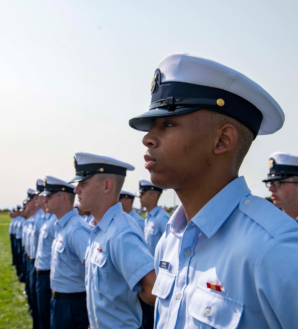 Recruit company completes Coast Guard basic training