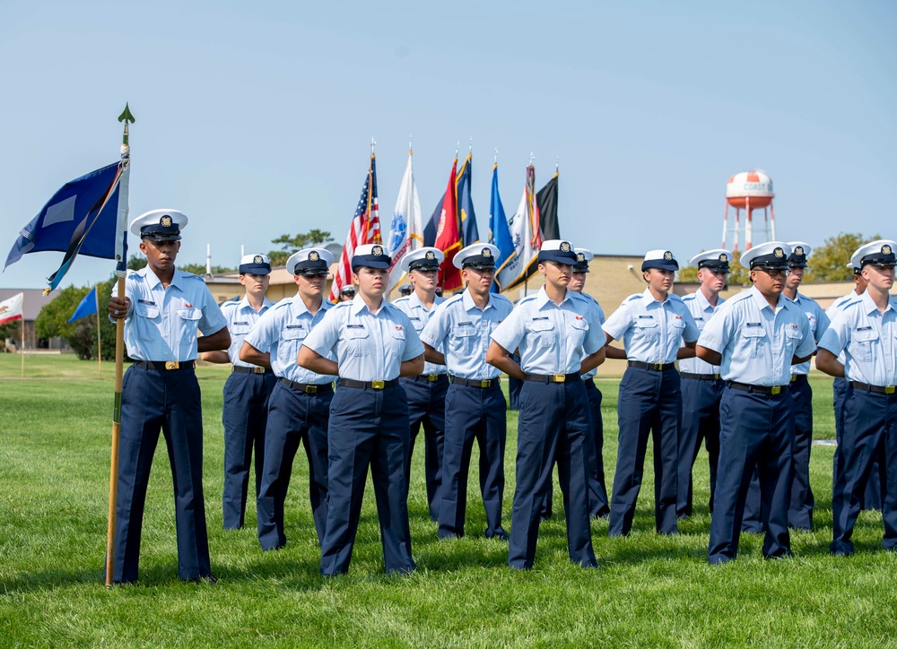 Recruit company completes Coast Guard basic training