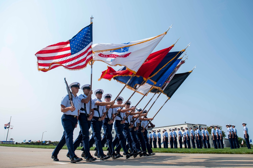 DVIDS Images Recruit company completes Coast Guard basic training