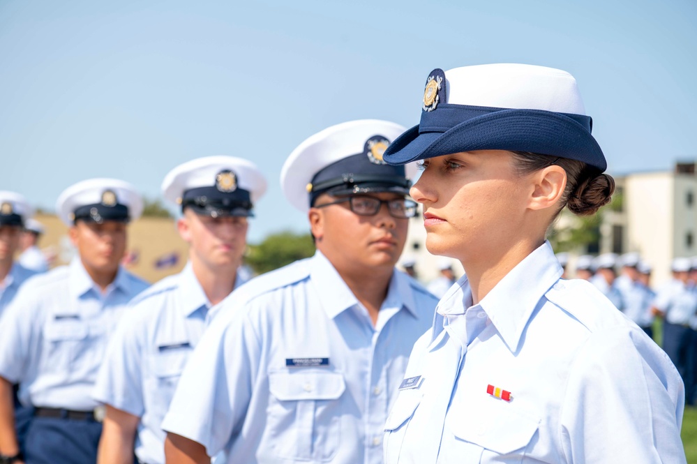 Recruit company completes Coast Guard basic training